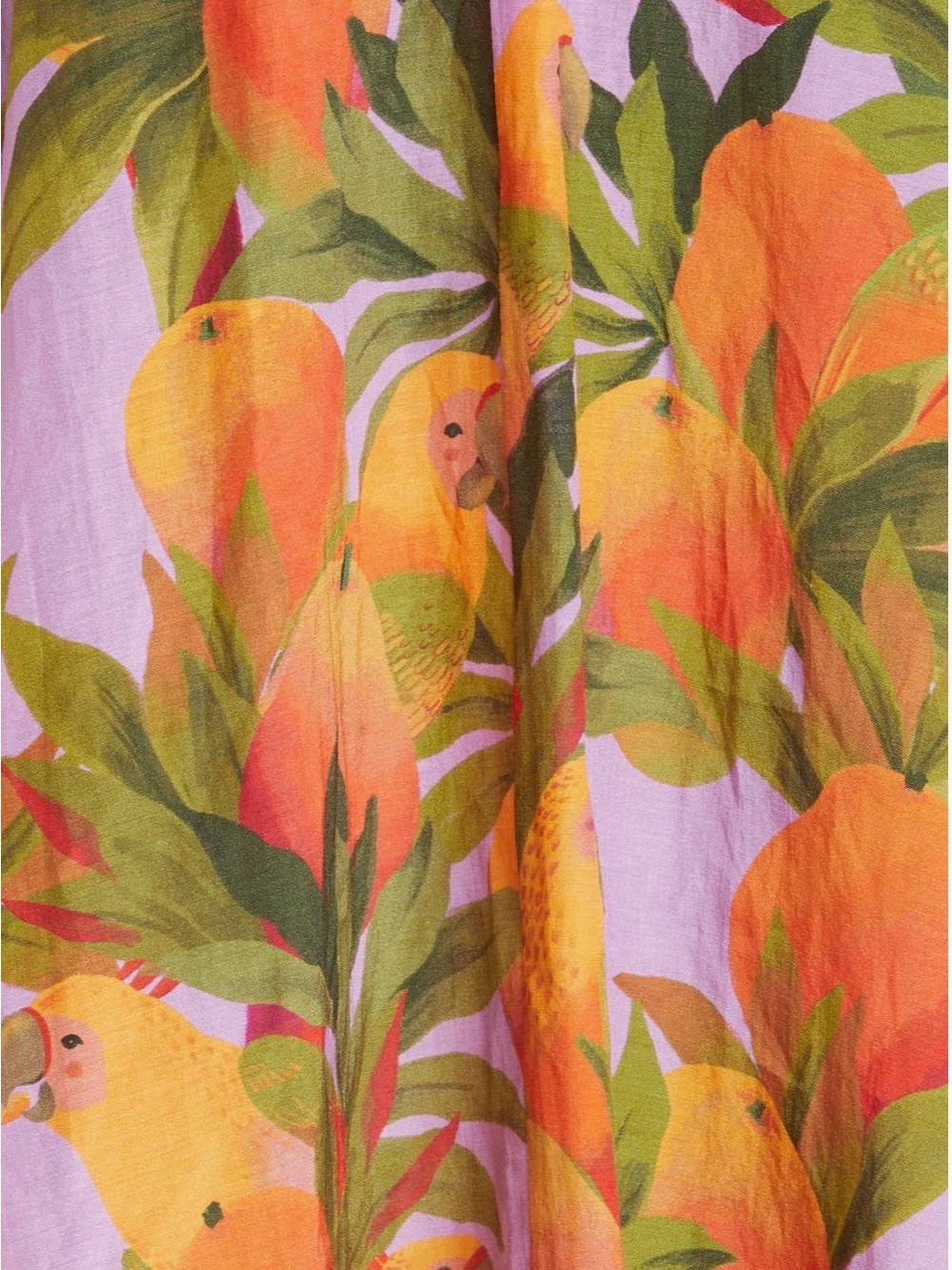FARM Rio Mango Macaws Ruffle Cotton
Blend Maxi Dress - Picture 7 of 16